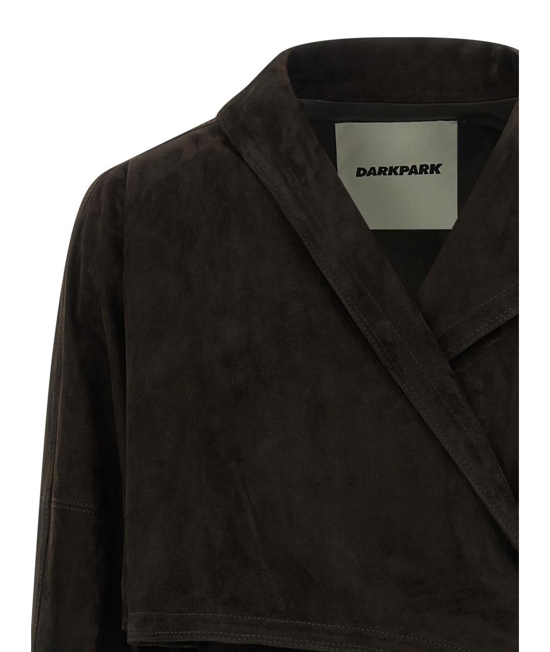 DARKPARK Коричневая замшевая куртка, фото 3