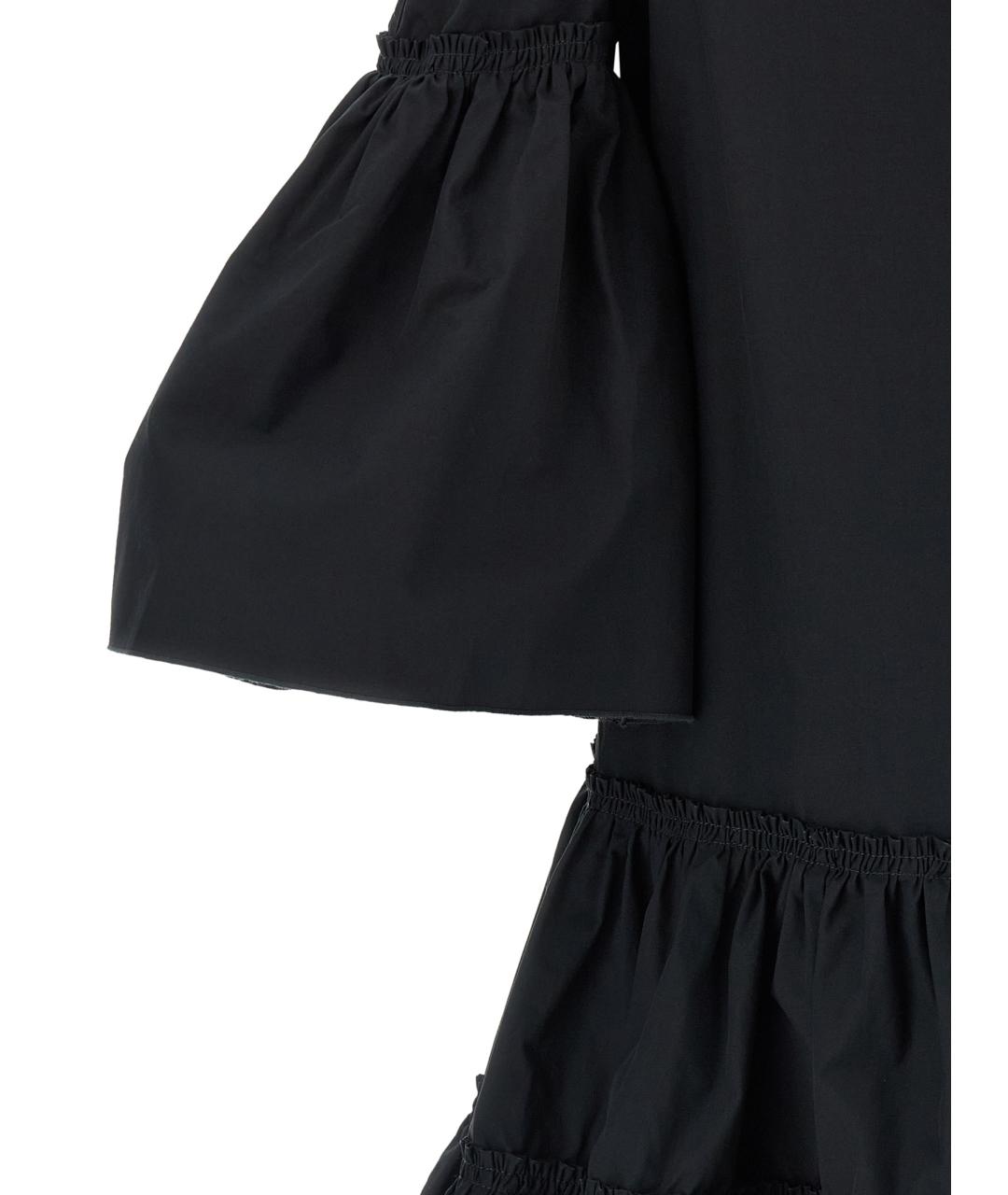 J.W.ANDERSON Черное хлопковое платье, фото 4