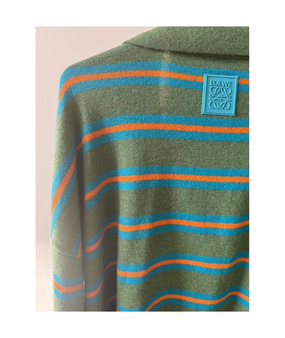LOEWE Мульти шерстяной джемпер / свитер, фото 5