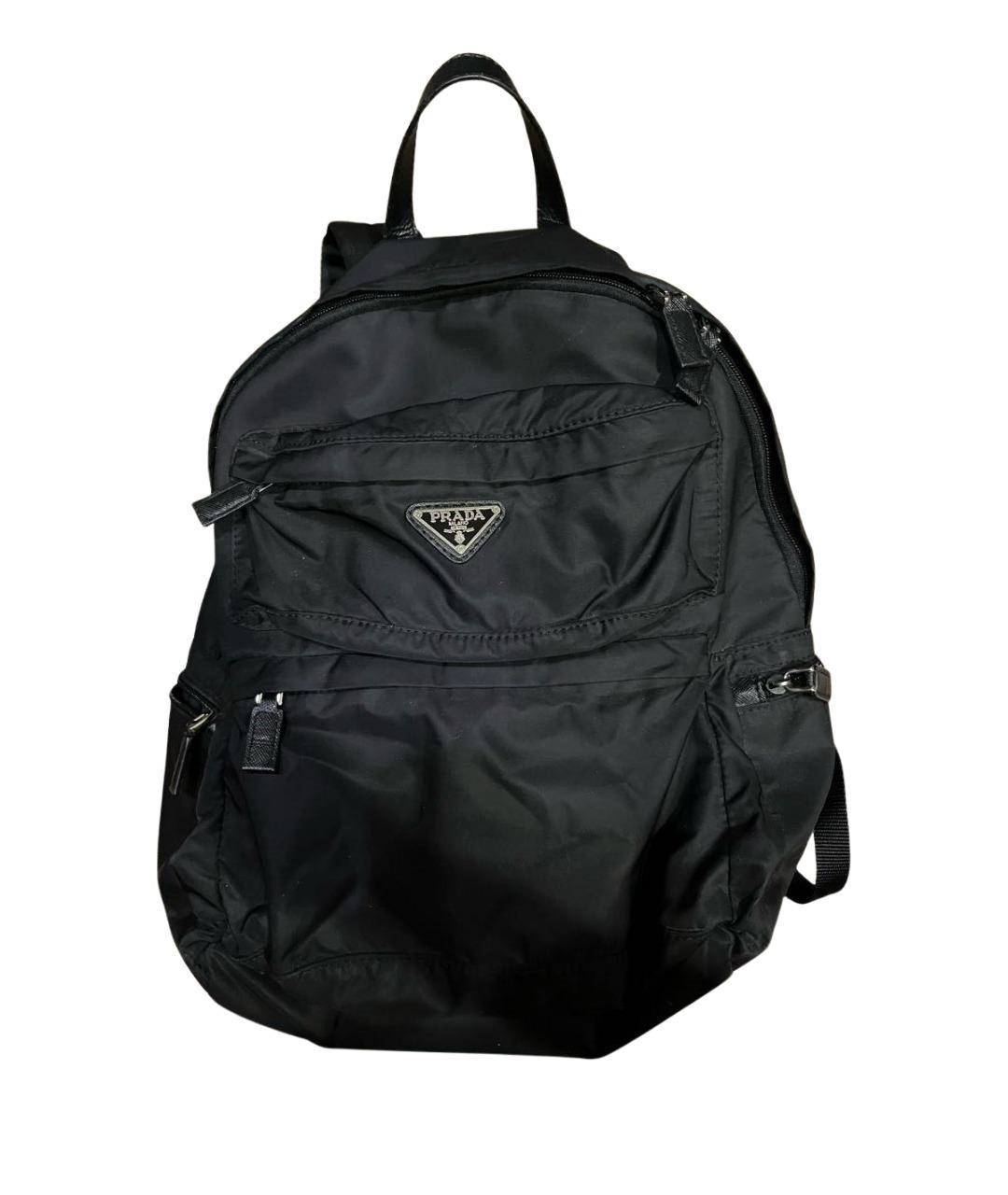 PRADA Черный рюкзак, фото 1