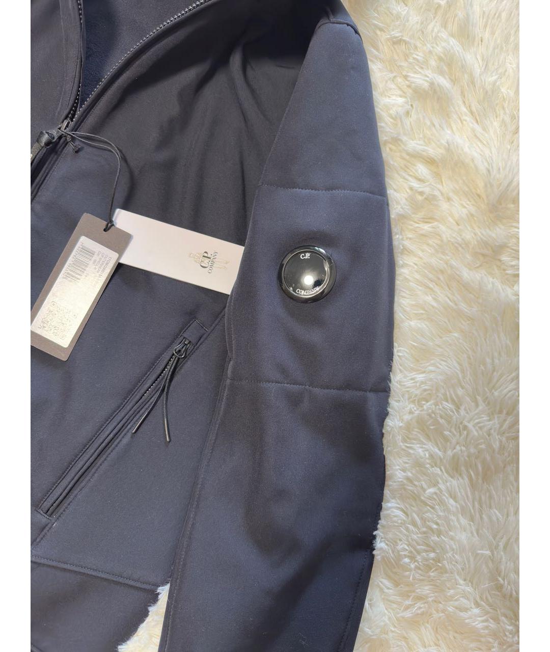 CP COMPANY Темно-синяя полиэстеровая куртка, фото 5