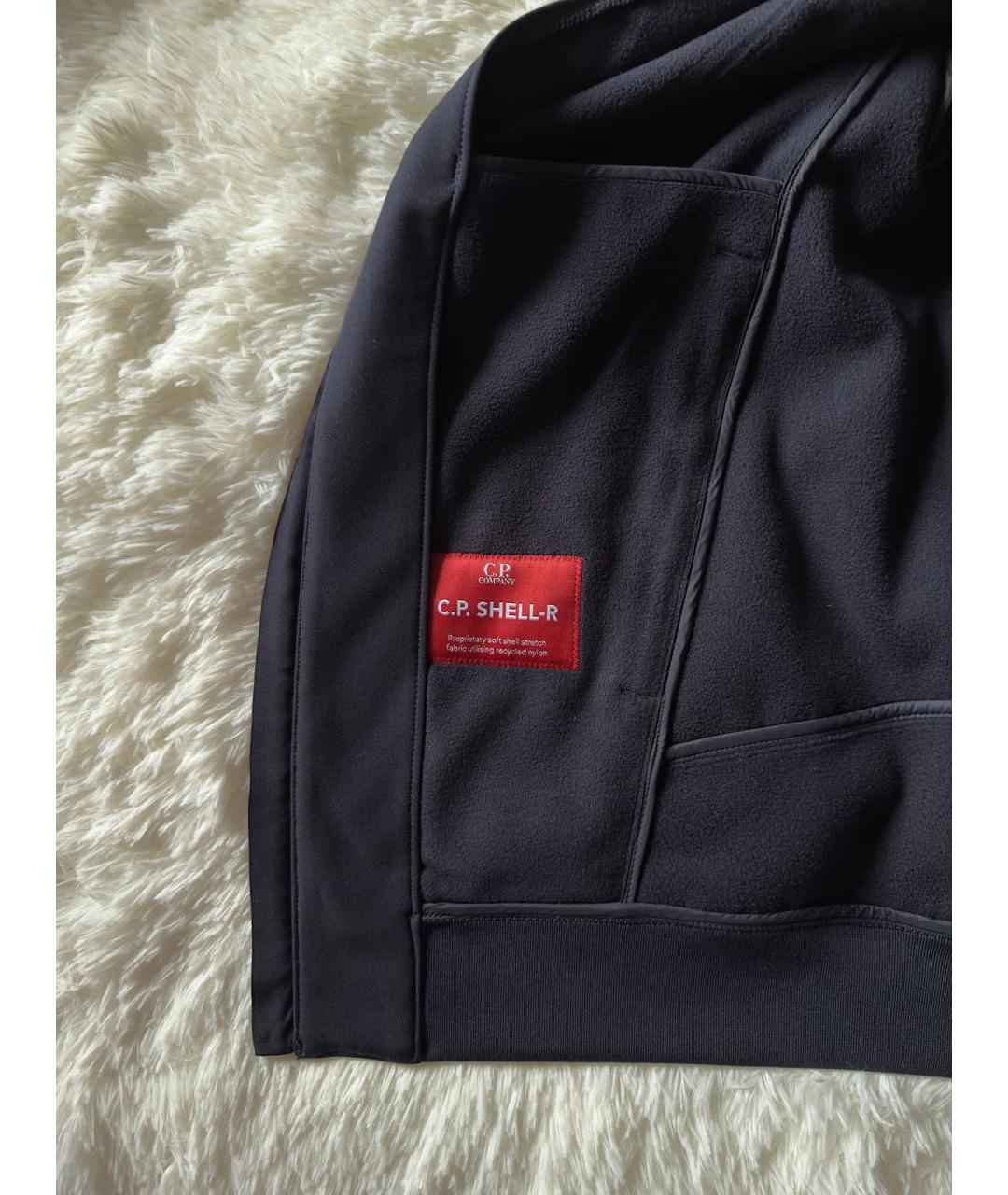 CP COMPANY Темно-синяя полиэстеровая куртка, фото 3