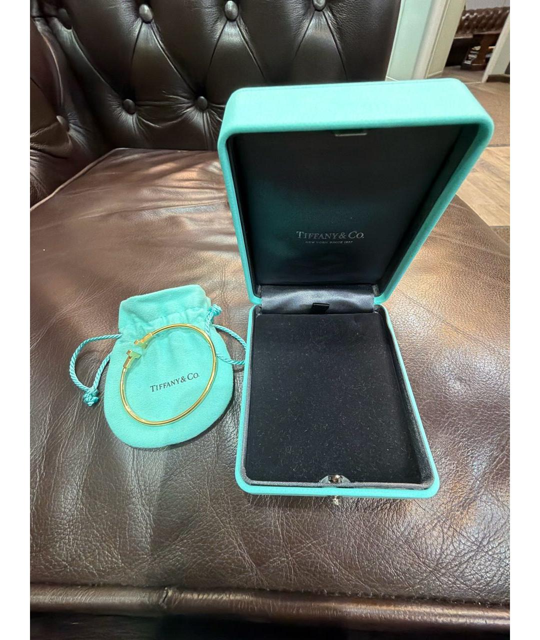 TIFFANY&CO Желтый браслет из желтого золота, фото 6