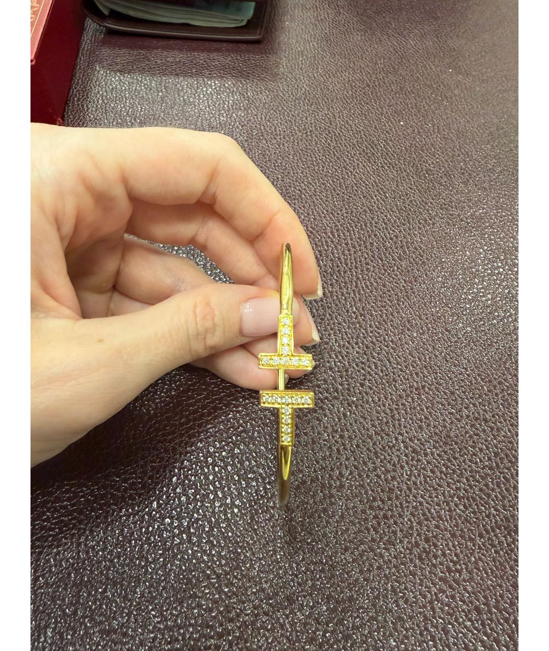 TIFFANY&CO Желтый браслет из желтого золота, фото 8