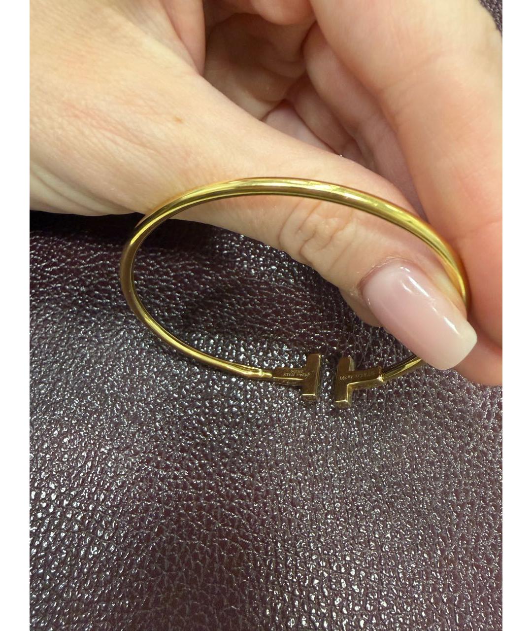 TIFFANY&CO Желтый браслет из желтого золота, фото 5