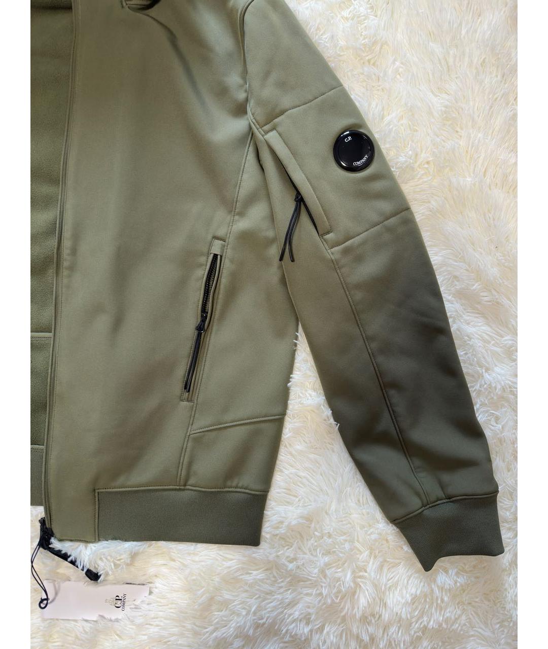 CP COMPANY Зеленая полиэстеровая куртка, фото 5