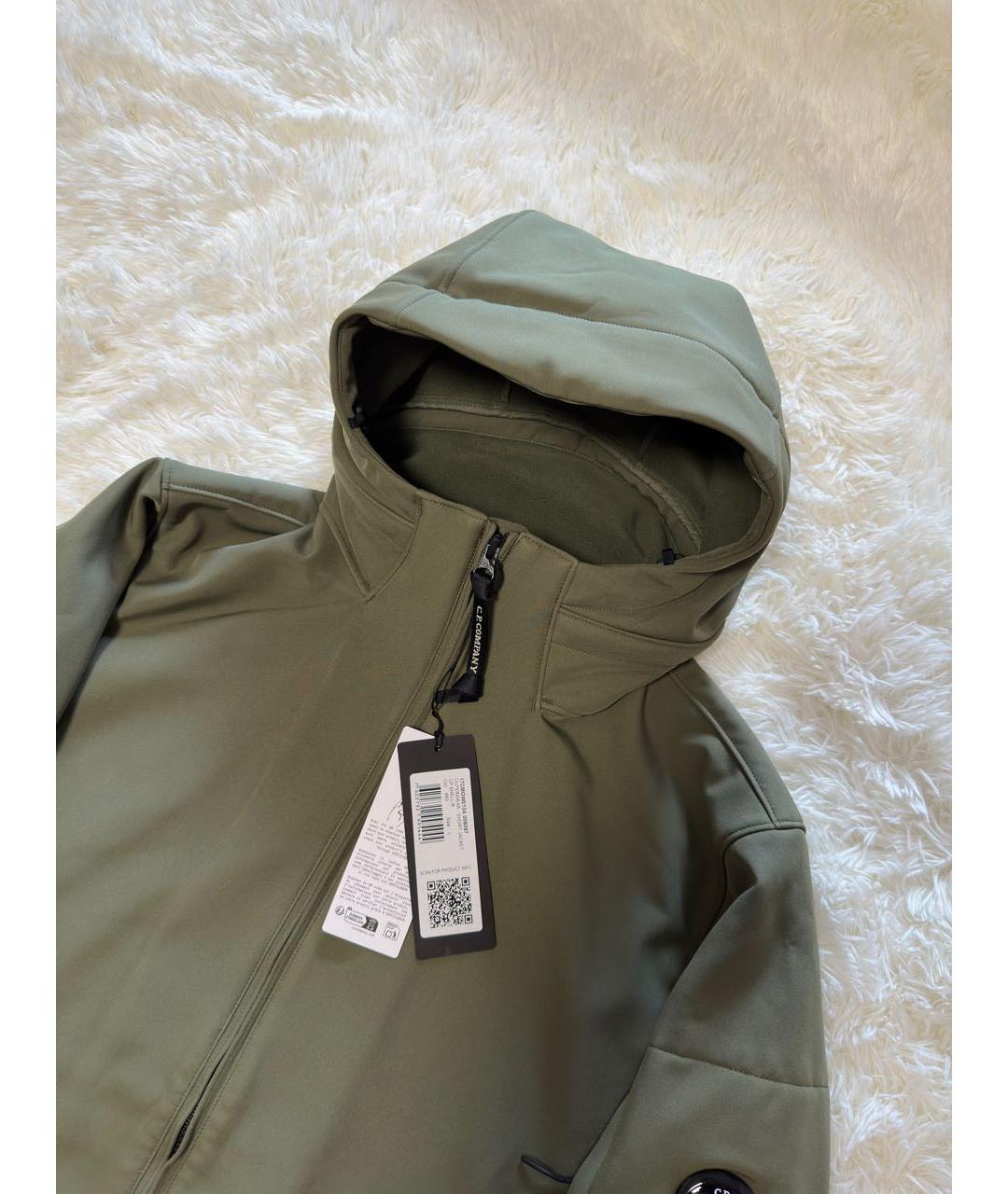 CP COMPANY Зеленая полиэстеровая куртка, фото 2