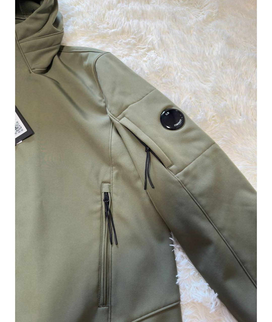 CP COMPANY Зеленая полиэстеровая куртка, фото 3