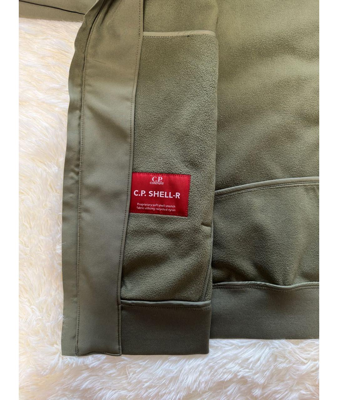 CP COMPANY Зеленая полиэстеровая куртка, фото 4