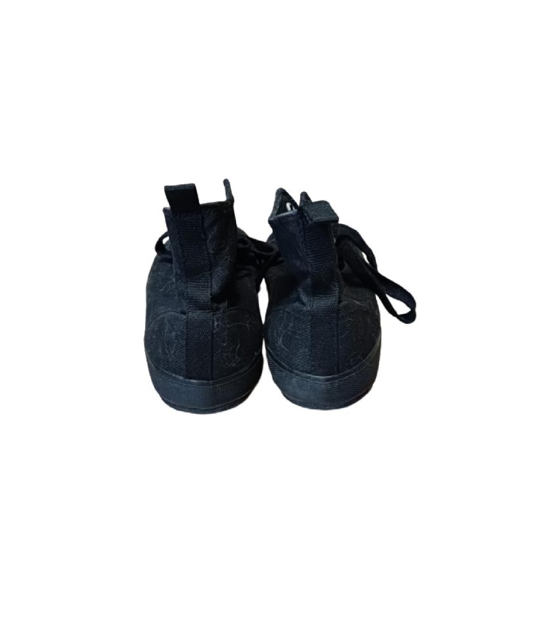 MAISON MARGIELA Черные кеды, фото 4