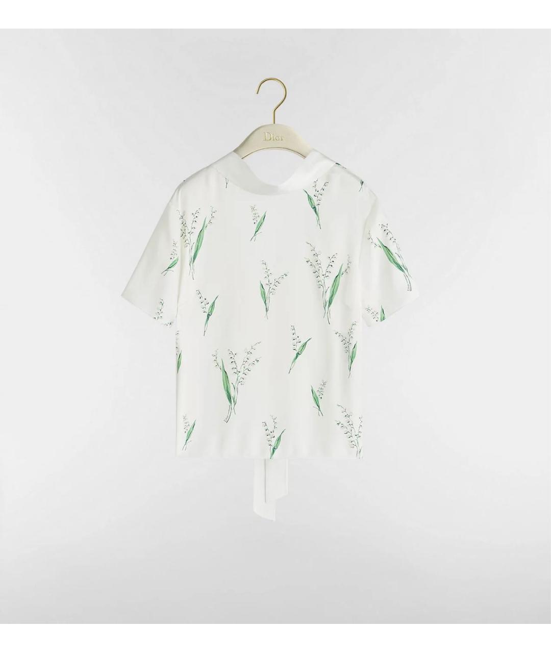 CHRISTIAN DIOR Белая блузы, фото 5