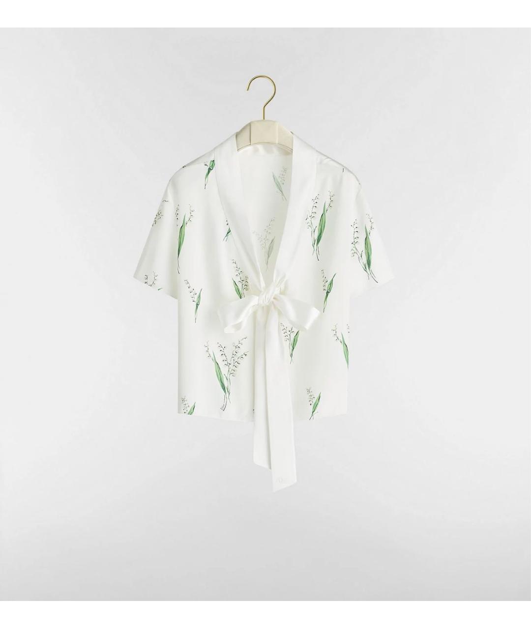 CHRISTIAN DIOR Белая блузы, фото 2