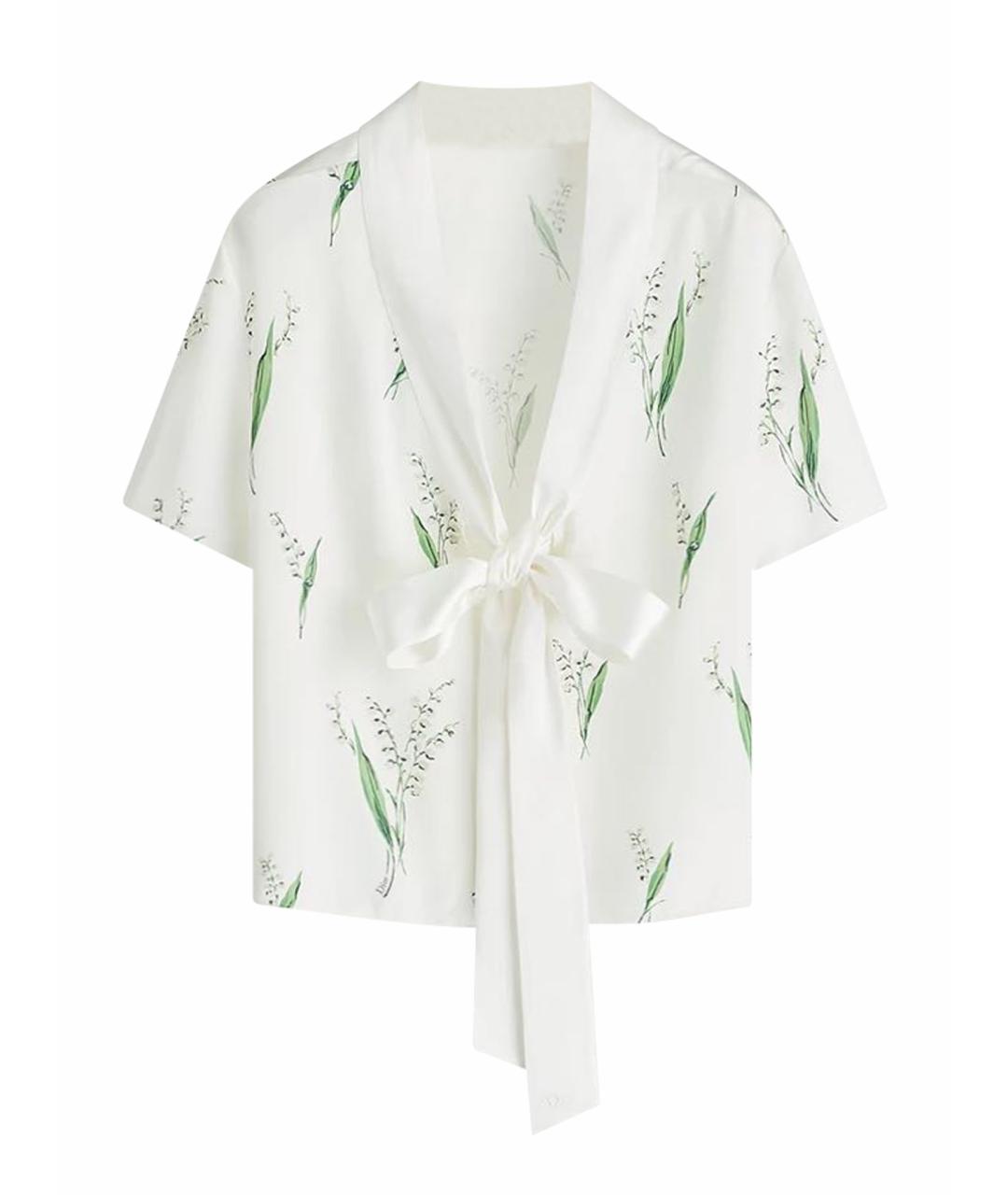 CHRISTIAN DIOR Белая блузы, фото 1