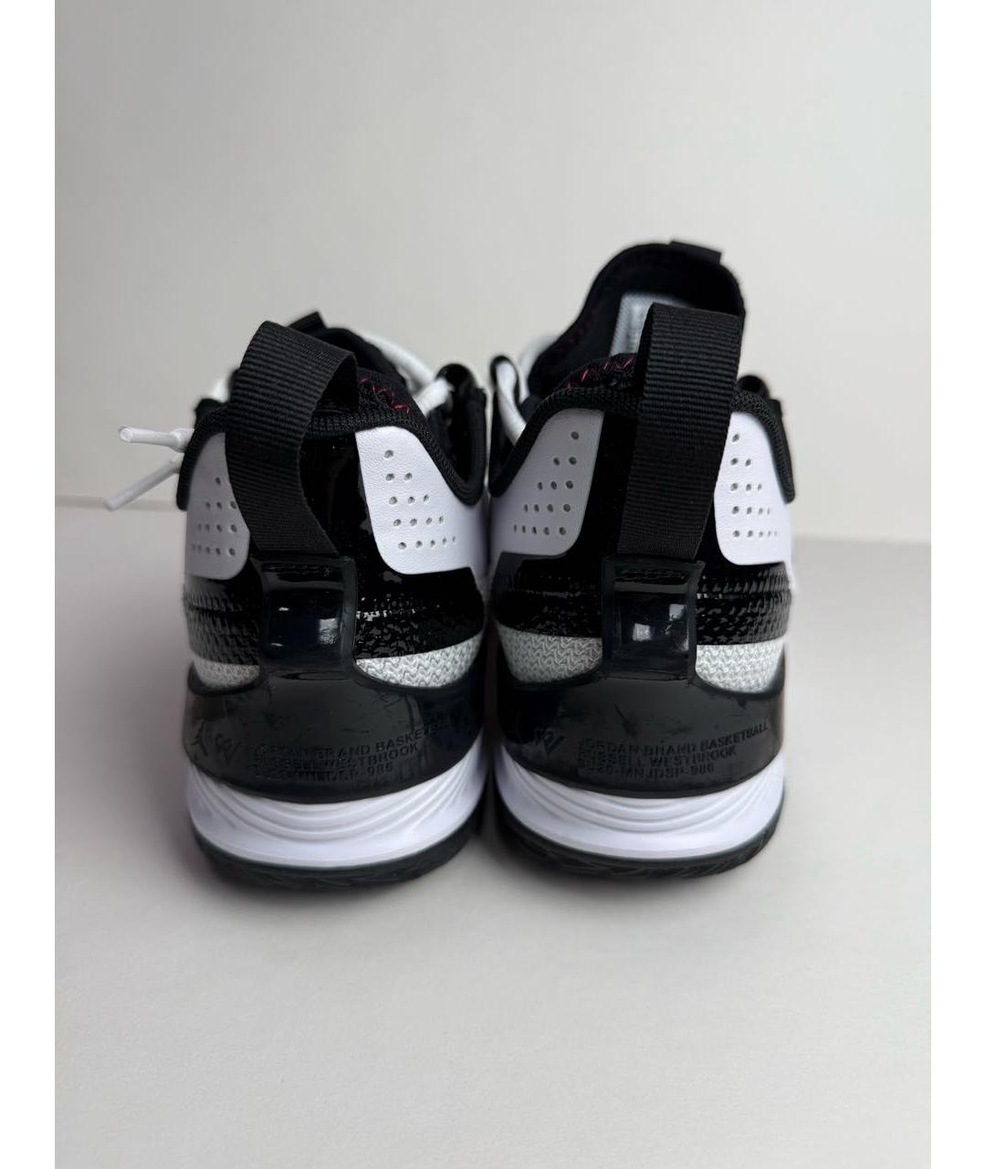 JORDAN Белые текстильные низкие кроссовки / кеды, фото 4