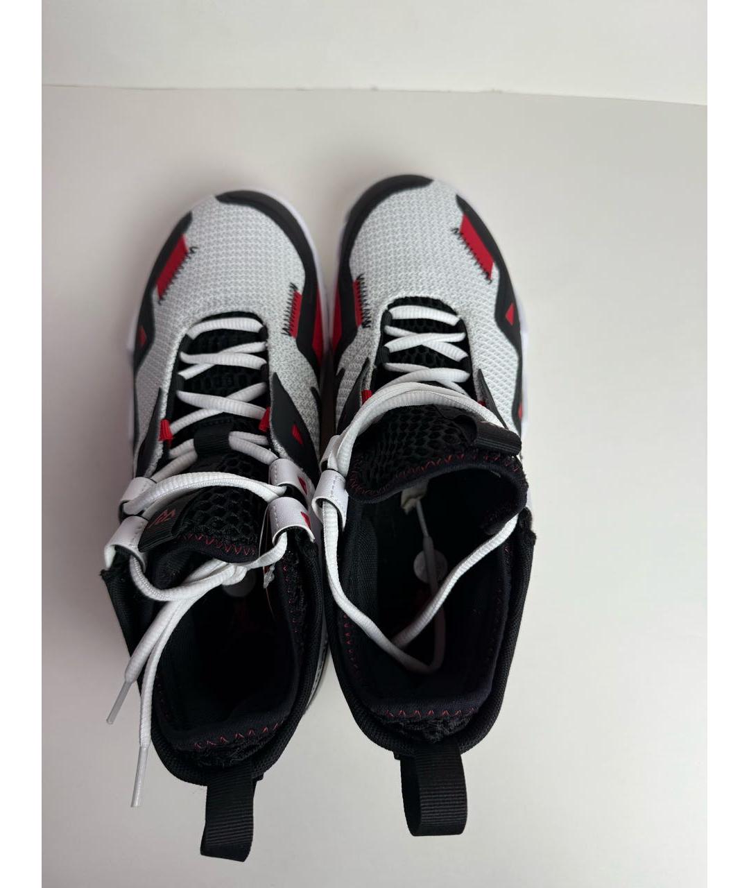 JORDAN Белые текстильные низкие кроссовки / кеды, фото 3