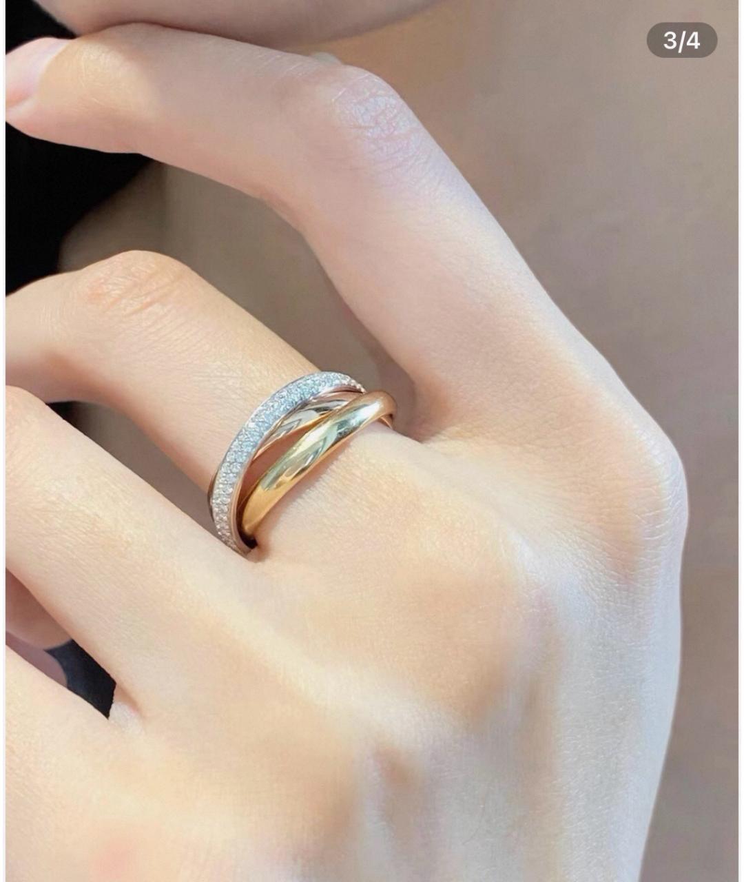 CARTIER Золотое кольцо из розового золота, фото 3