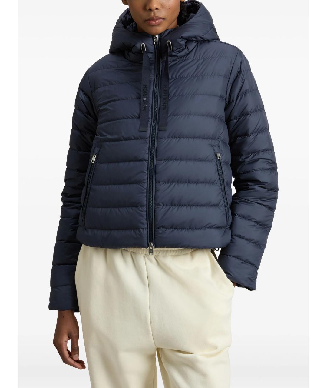 WOOLRICH Синяя полиэстеровая куртка, фото 3