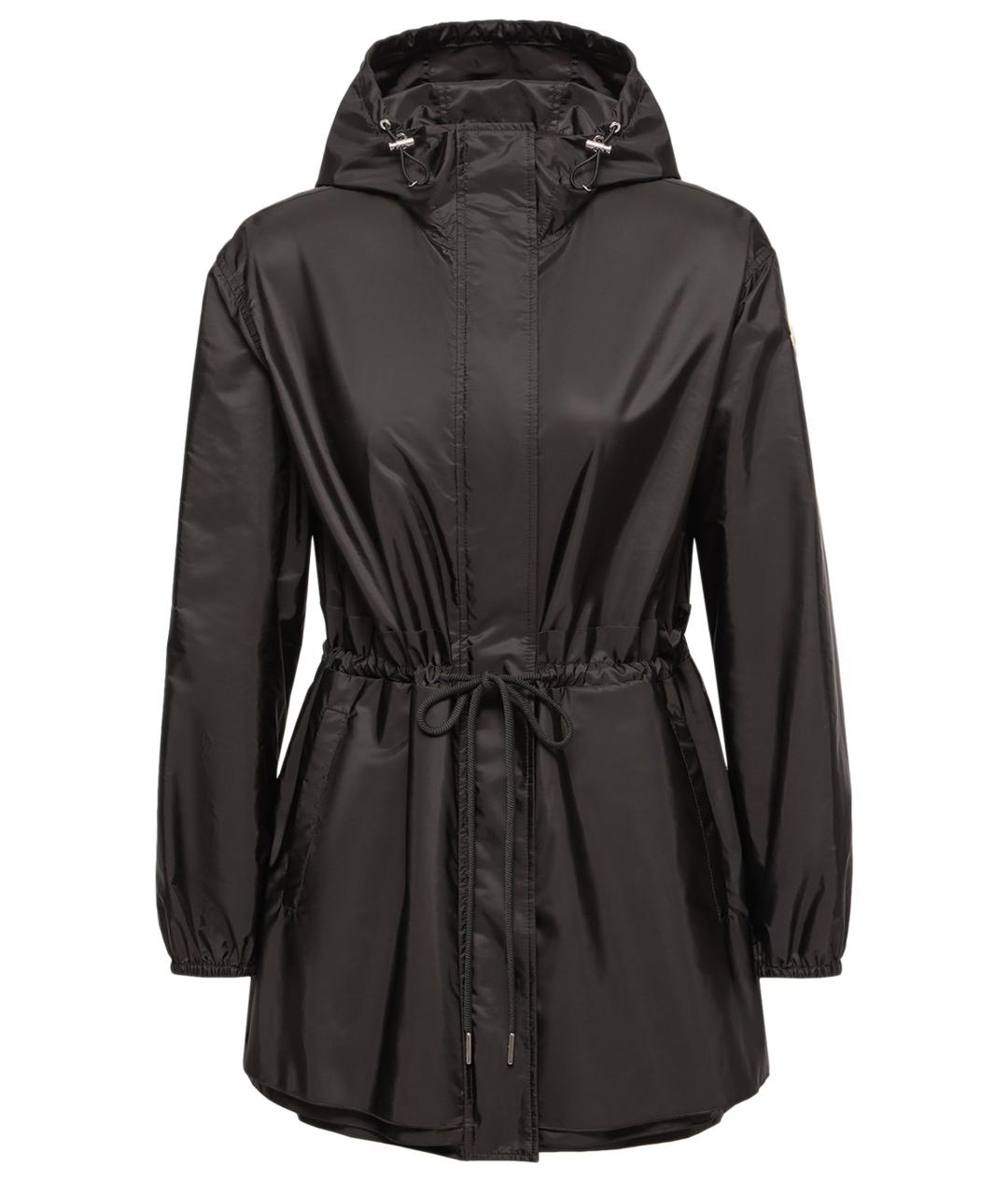 MONCLER Черная полиамидовая куртка, фото 1