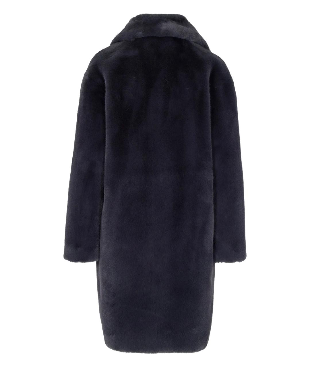 STAND STUDIO Серая полиэстеровая шуба, фото 2