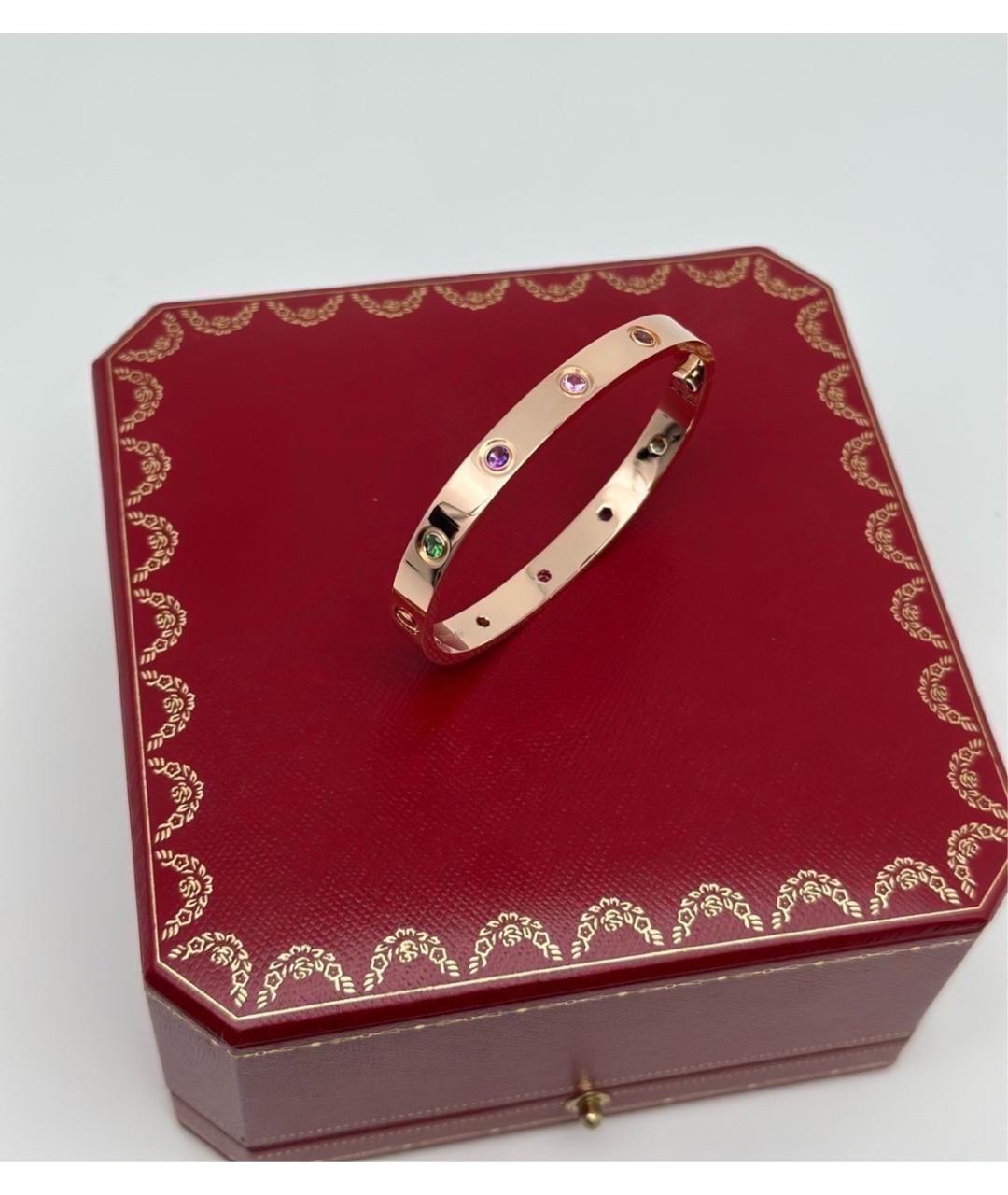 CARTIER Золотой браслет из розового золота, фото 7