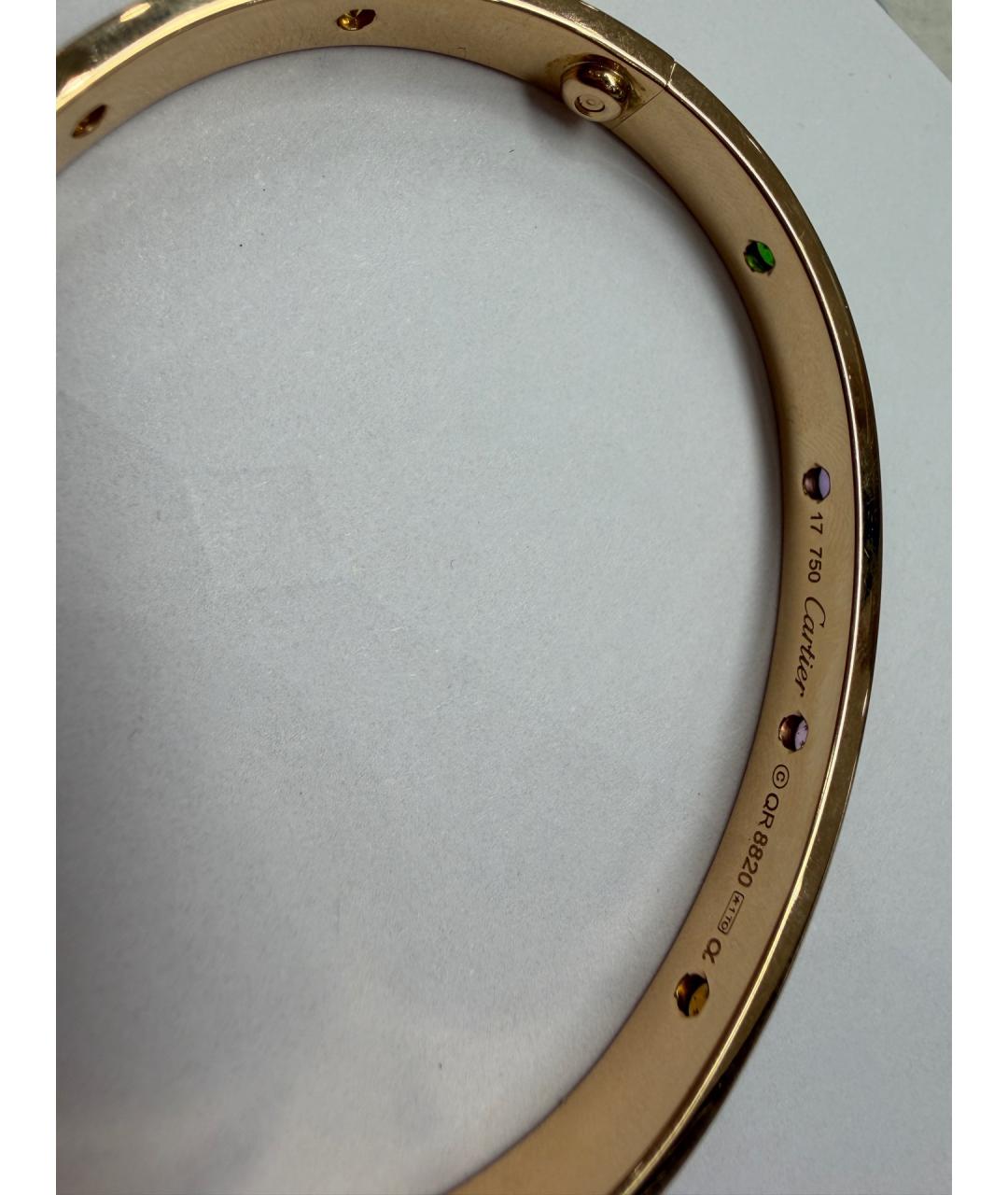 CARTIER Золотой браслет из розового золота, фото 6