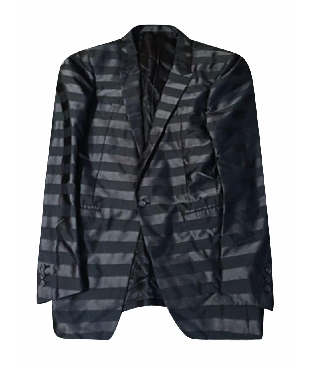 UNDERCOVER Черный шелковый жакет/пиджак, фото 1