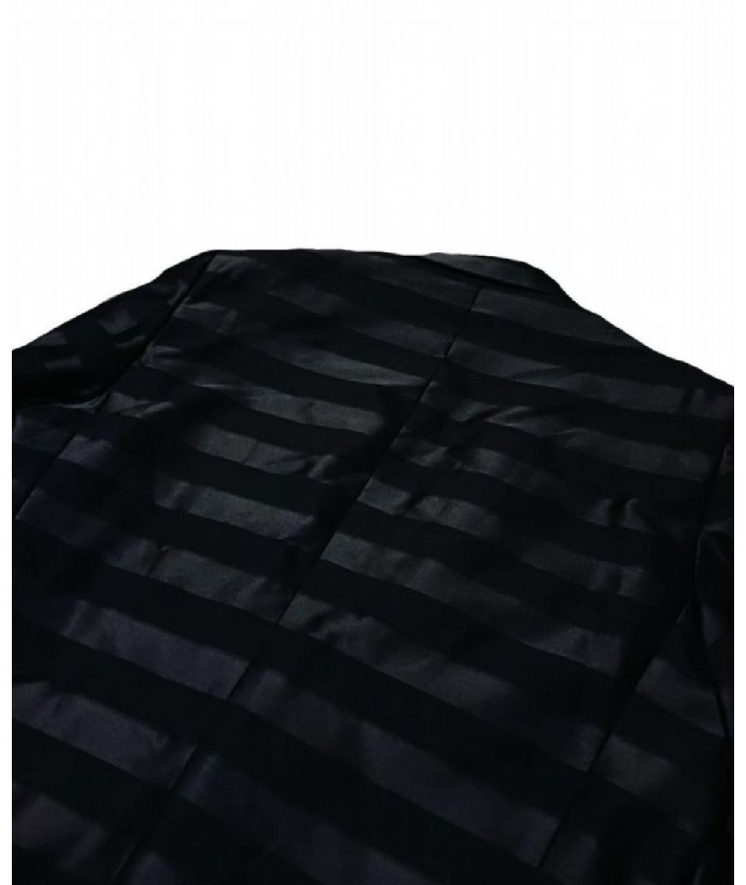 UNDERCOVER Черный шелковый жакет/пиджак, фото 4