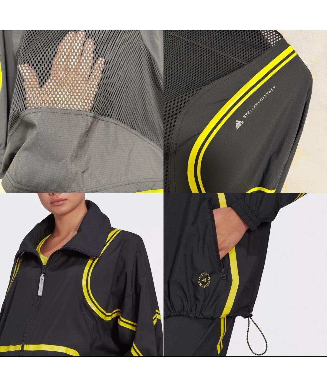 ADIDAS BY STELLA MCCARTNEY Черная куртка, фото 6