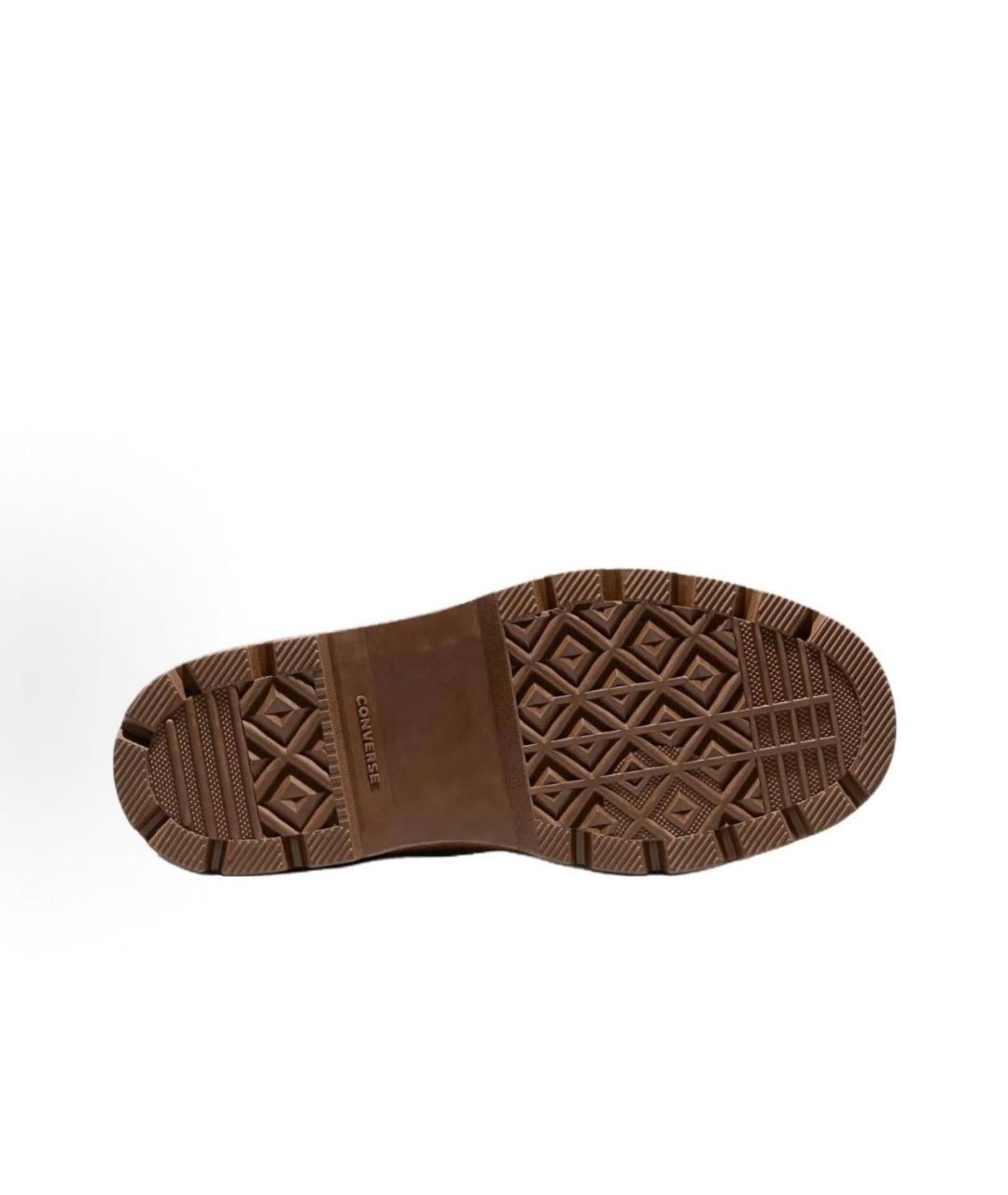 Golf Le Fleur Зеленые нубуковые высокие ботинки, фото 7