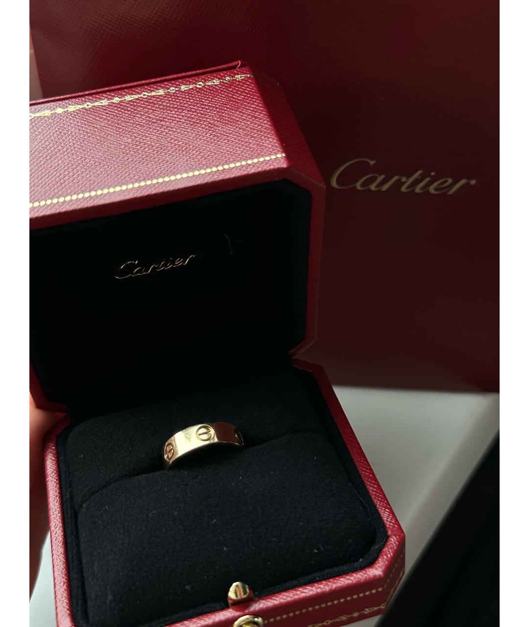 CARTIER Желтое кольцо из желтого золота, фото 2