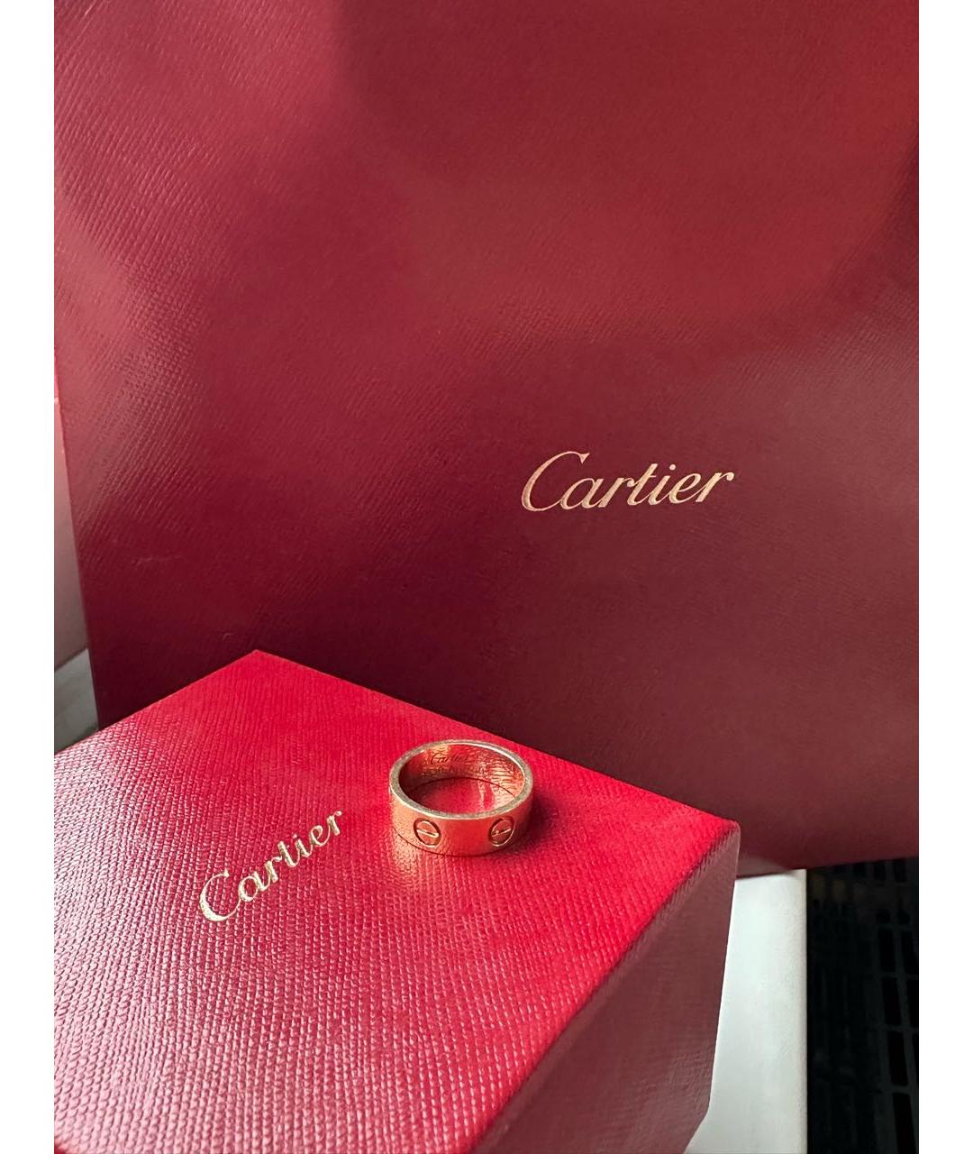 CARTIER Желтое кольцо из желтого золота, фото 4
