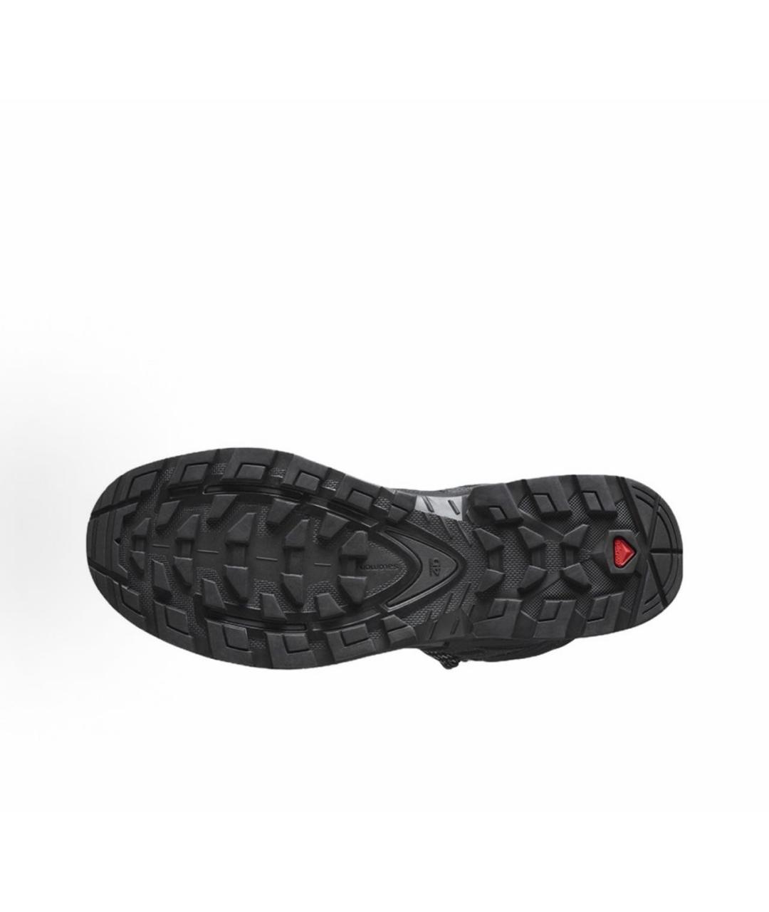 SALOMON Зеленые текстильные высокие ботинки, фото 8