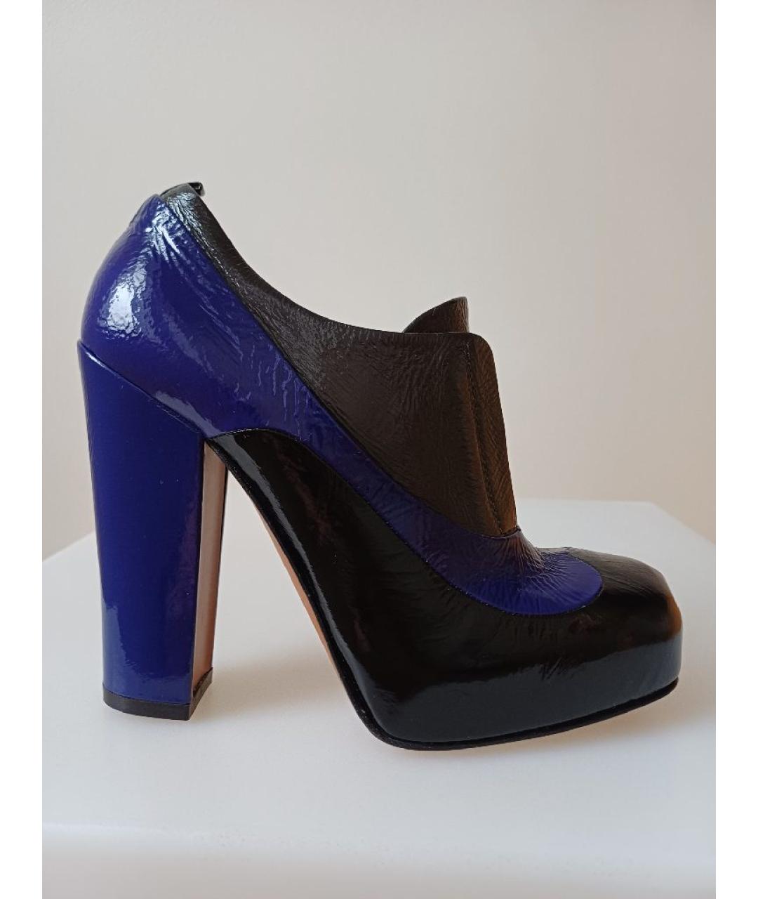 MOSCHINO Мульти кожаные ботильоны, фото 10