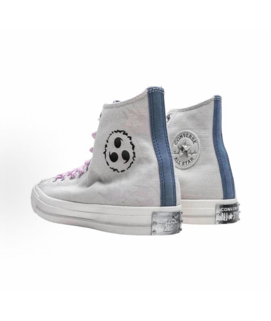 CONVERSE Серые текстильные кеды, фото 5