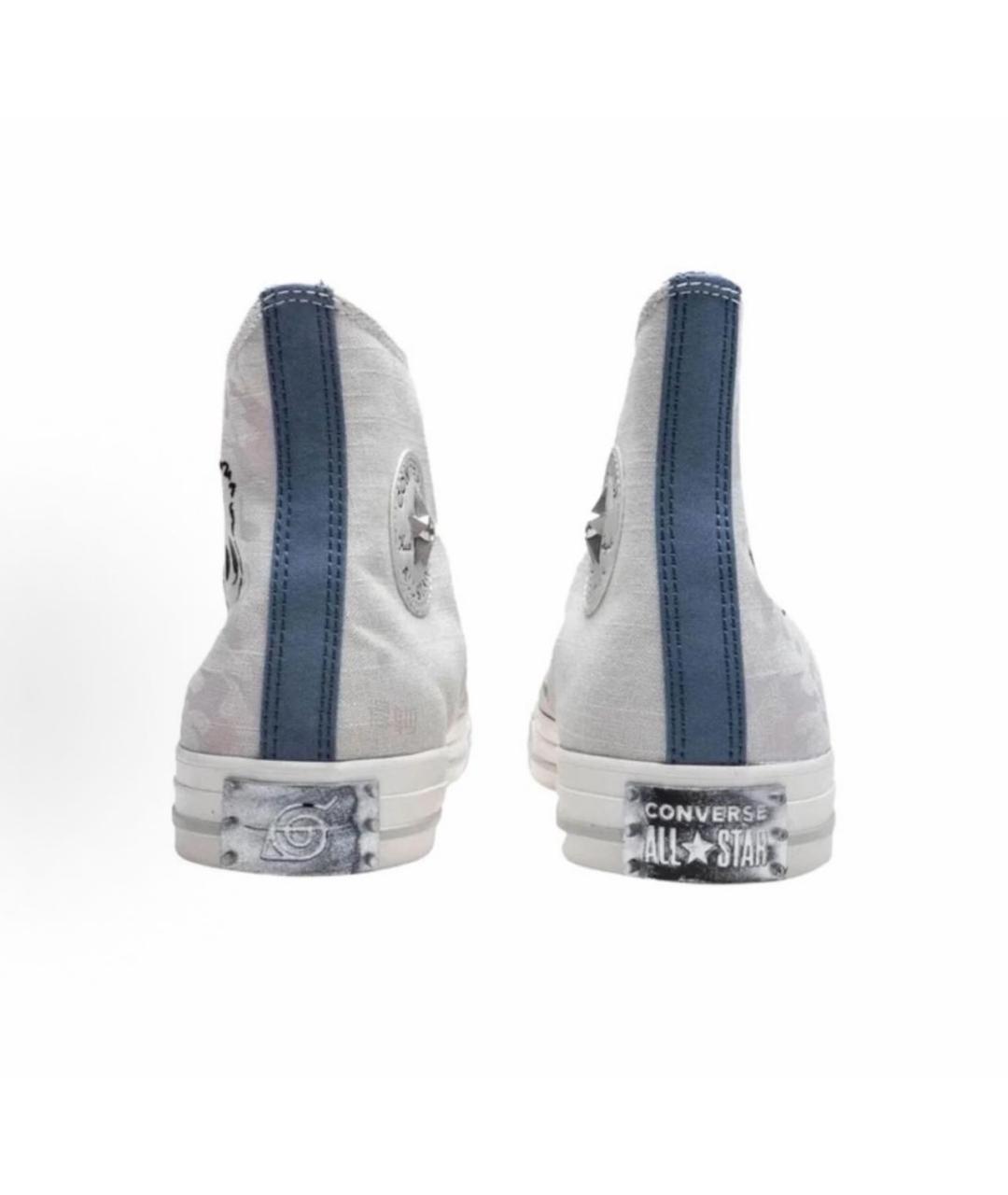 CONVERSE Серые текстильные кеды, фото 4