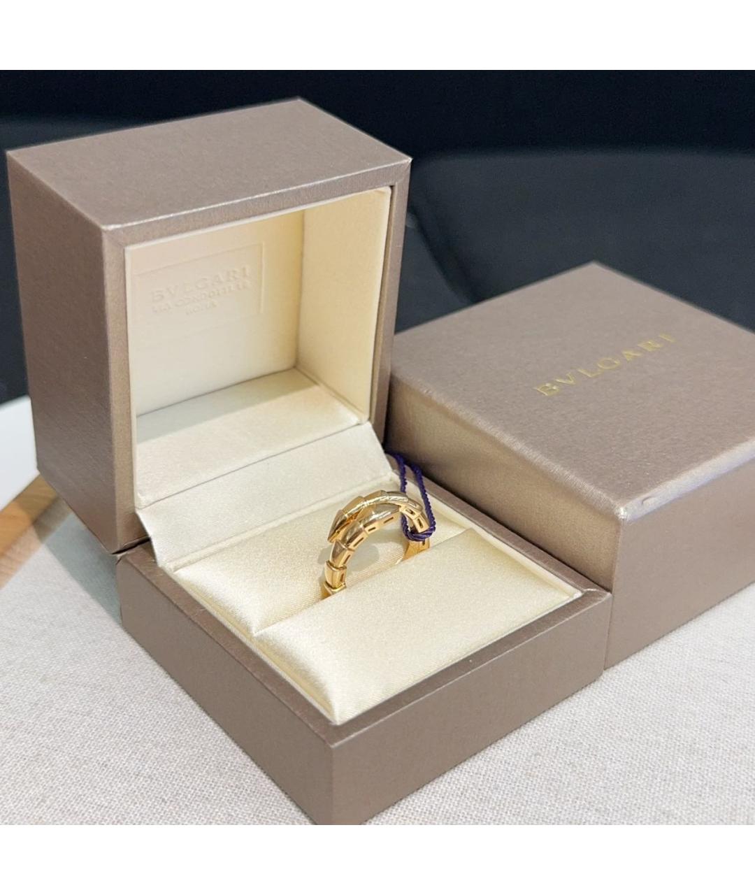 BVLGARI Золотое кольцо из розового золота, фото 2