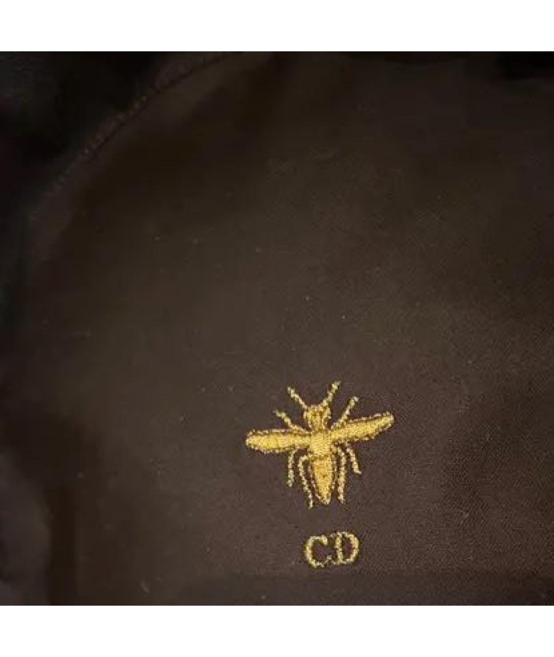 CHRISTIAN DIOR Черная кашемировая шляпа, фото 4