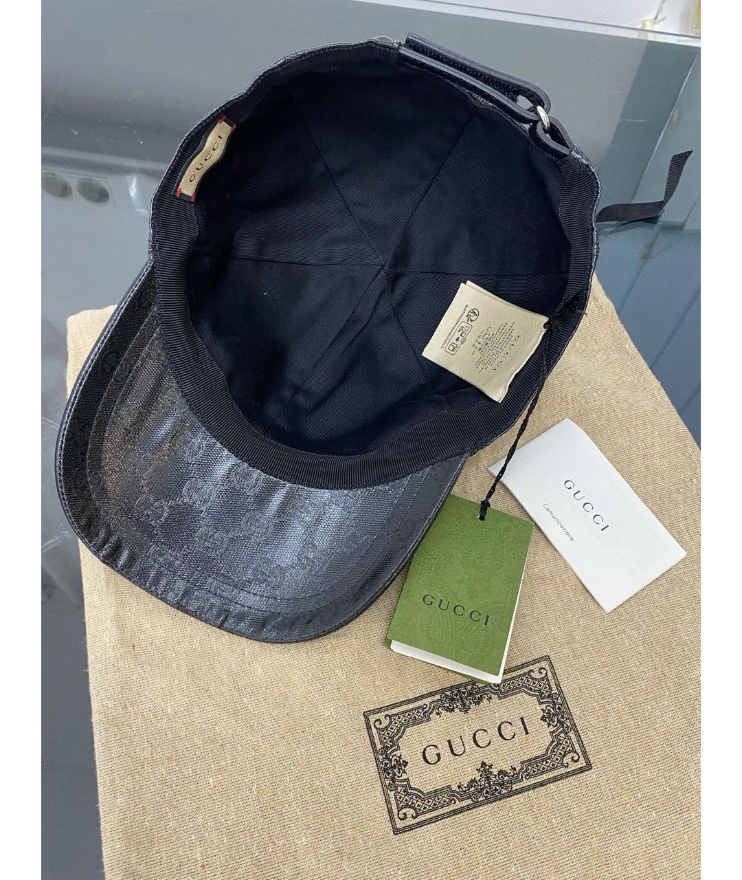 GUCCI Черная кепка/бейсболка, фото 4