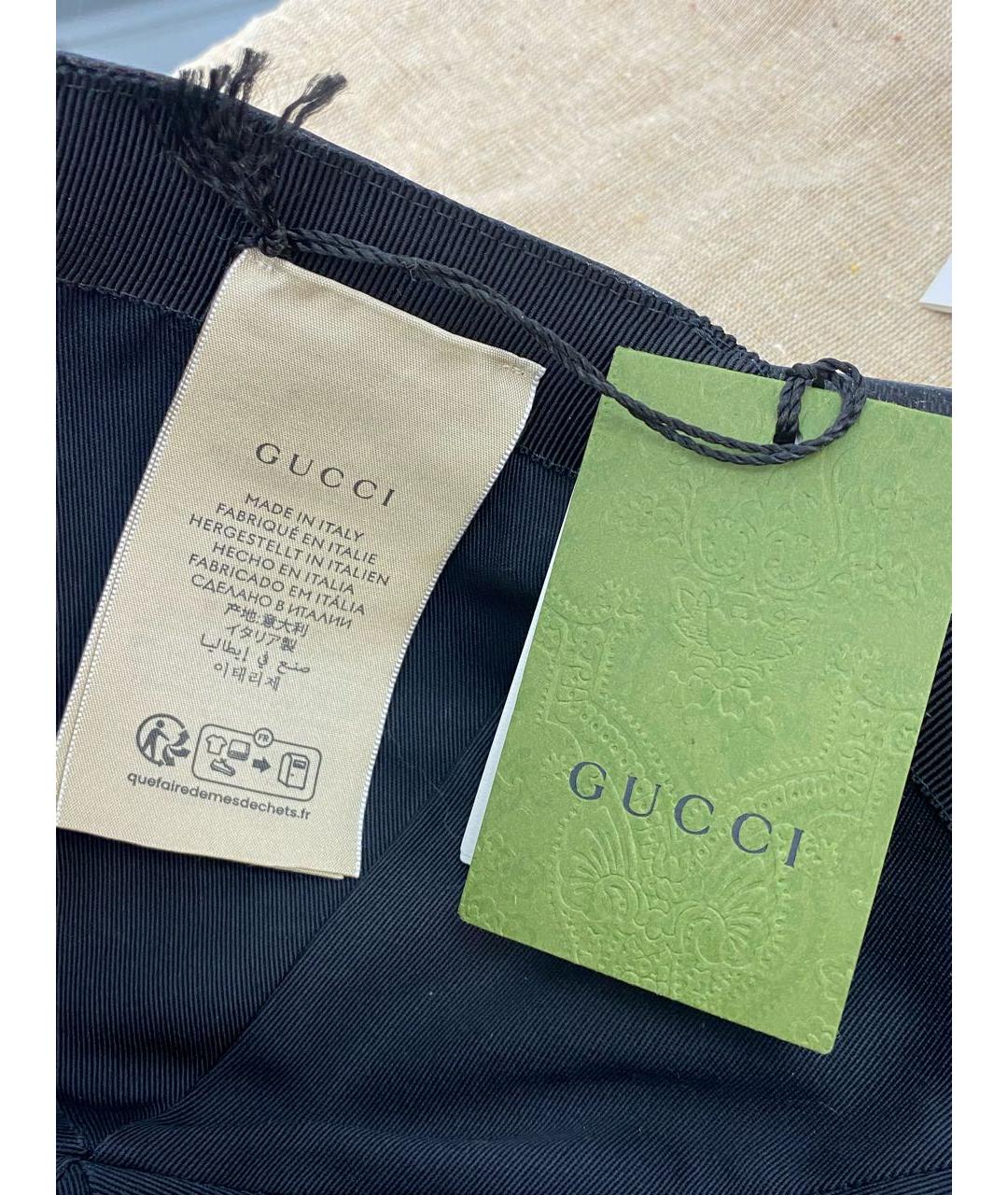GUCCI Черная кепка/бейсболка, фото 7