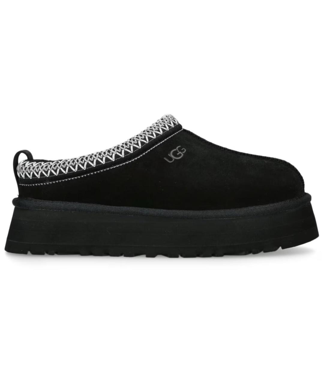 UGG AUSTRALIA Черные замшевые мюли, фото 8