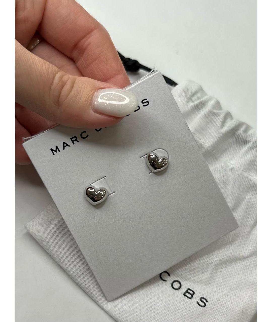 MARC JACOBS Серебряные металлические серьги, фото 4