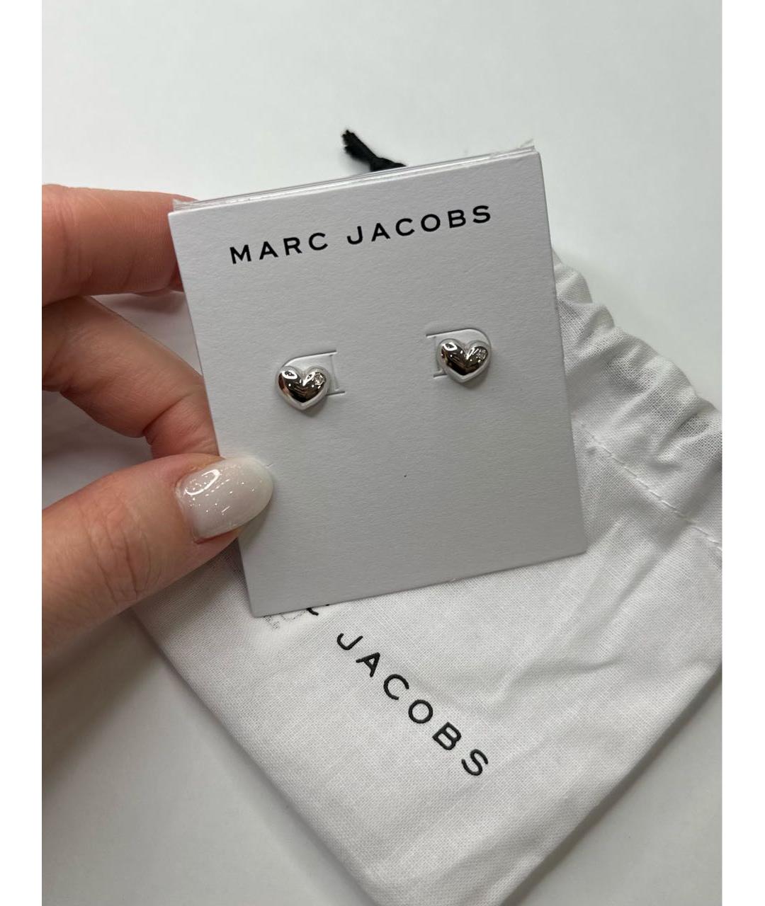 MARC JACOBS Серебряные металлические серьги, фото 2