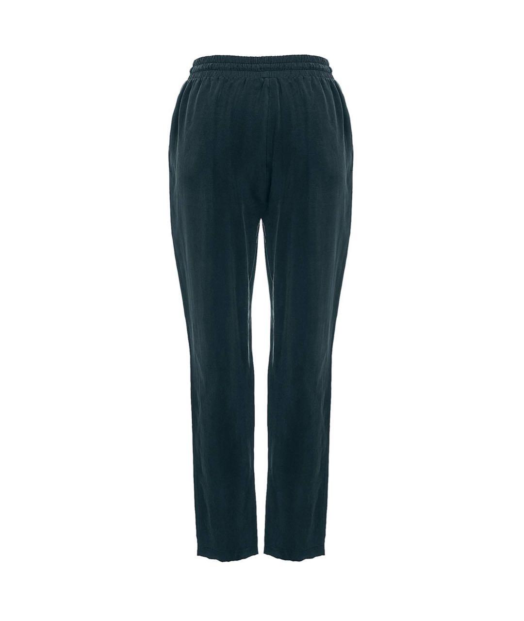 JO NO FUI Зеленые прямые брюки, фото 2