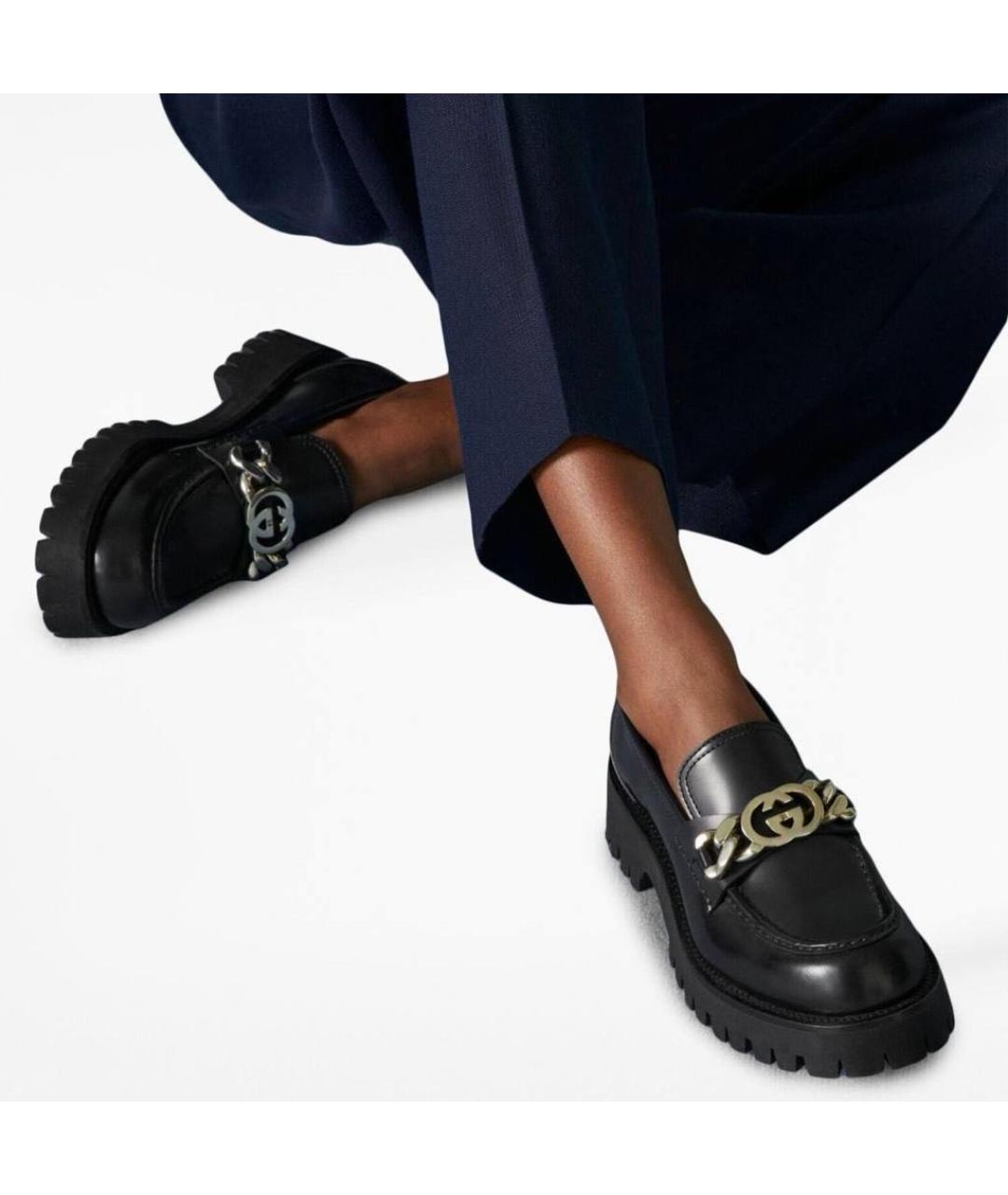 GUCCI Лоферы, фото 4