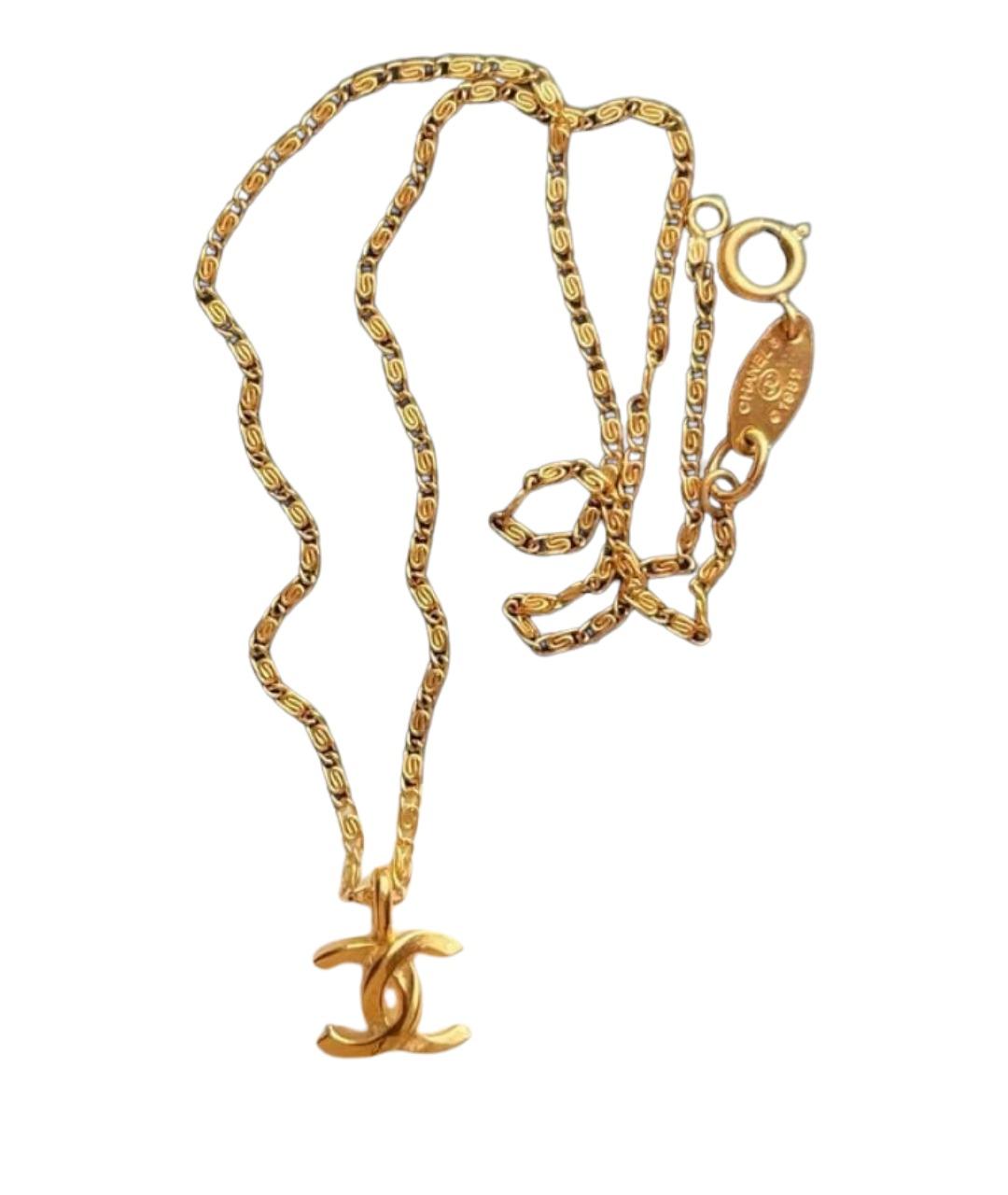 CHANEL Золотая подвеска из желтого золота, фото 1