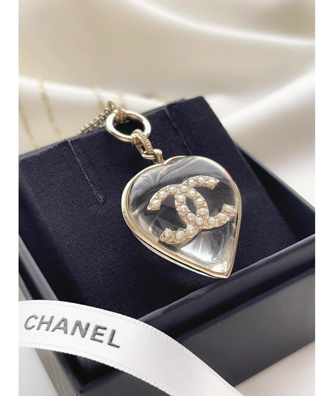 CHANEL Жемчужная подвеска, фото 4