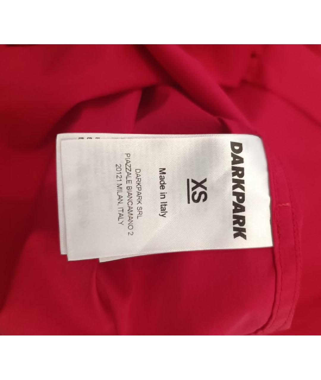 DARKPARK Красная хлопковая рубашка, фото 4
