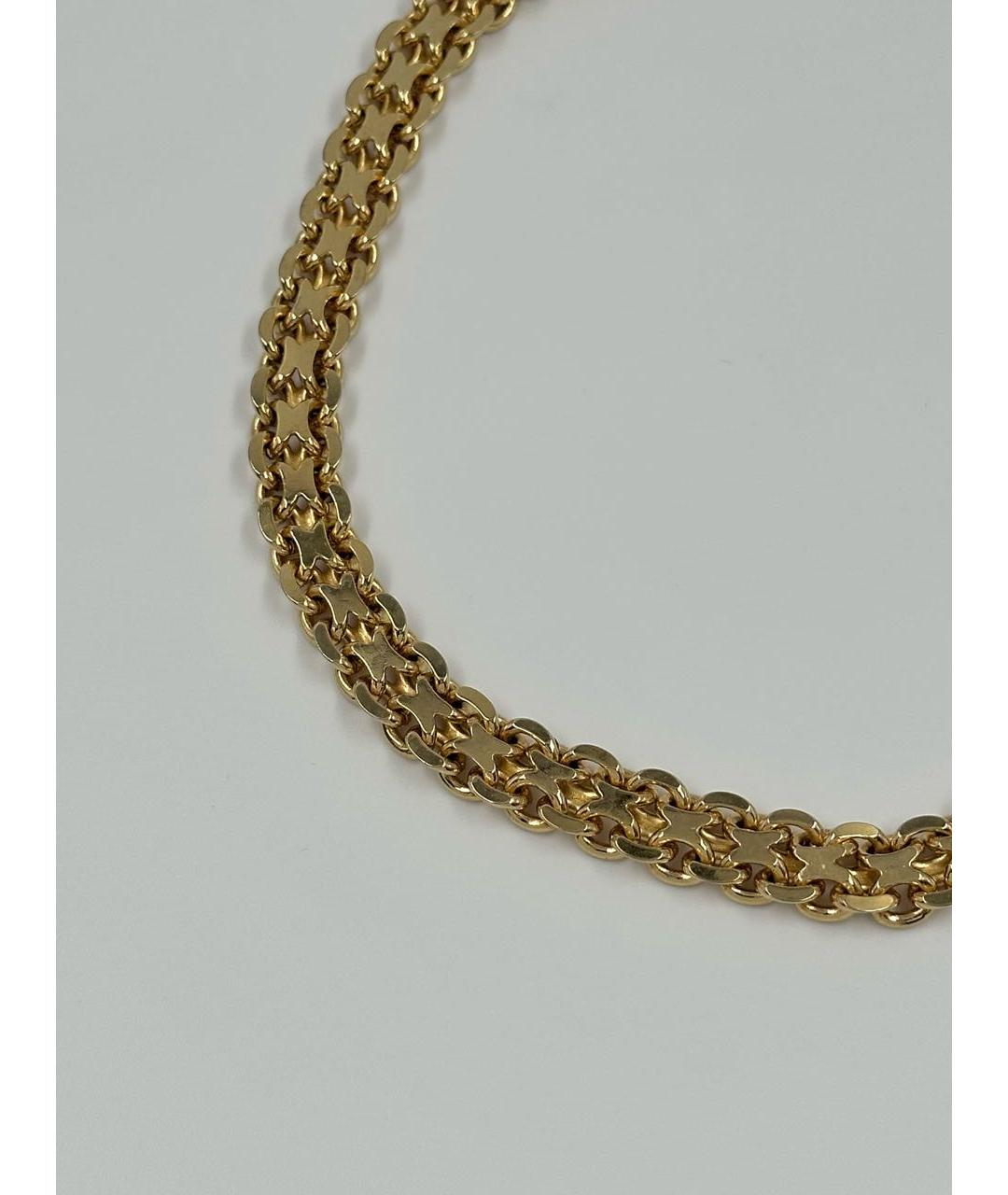 CHRISTIAN DIOR Золотое позолоченное колье, фото 2