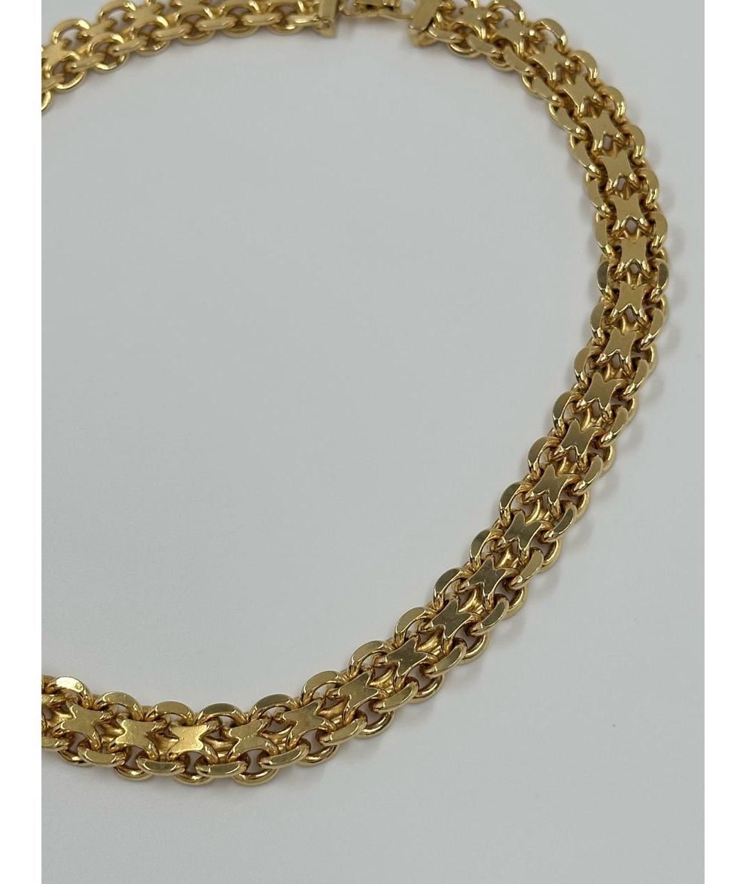 CHRISTIAN DIOR Золотое позолоченное колье, фото 5