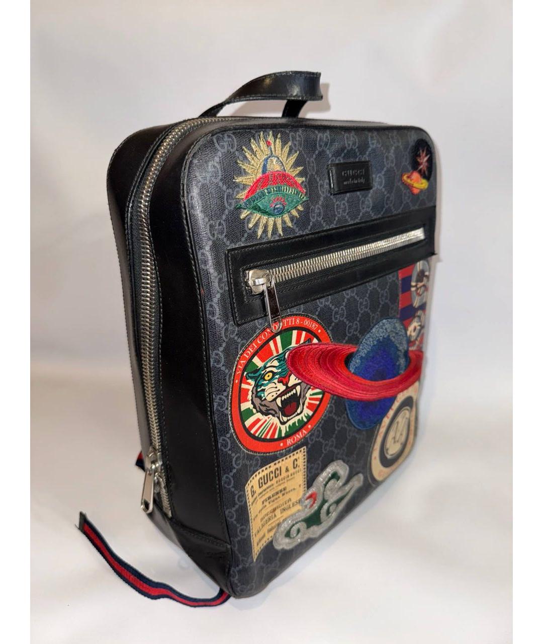 GUCCI Черный рюкзак, фото 2
